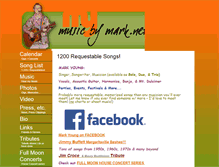 Tablet Screenshot of musicbymark.net